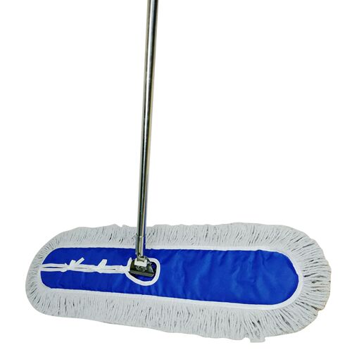 Property dust push mop flat large mop long cotton line industrial factory hotel shopping mall absorbent cotton line mop