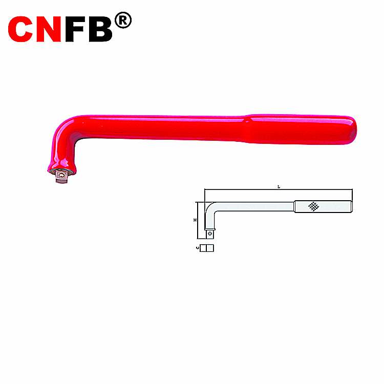 （桥防）天津桥防CNFB防爆绝缘注塑浸塑套筒弯柄  T86307
