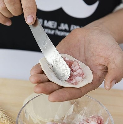 不锈钢馅匙 饺子馅勺 馅挑 包子馅铲 包饺子混沌包子工具
