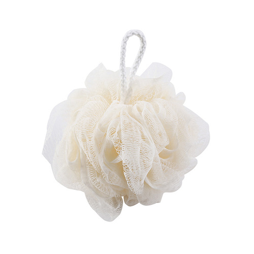 2517 plain color hangable large foaming bath ball soft bath flower bath flower bath bath back rub bath ball