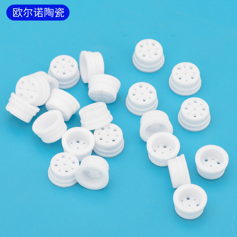 工业批发95瓷99瓷 特种电子陶瓷件 绝缘精密异型氧化铝陶瓷座