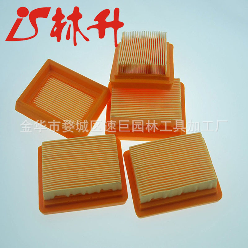 割草机滤芯 120空气滤清器 园林机械配件空滤定制批发