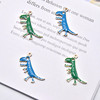 Dinosaur, metal cartoon accessory handmade, pendant with accessories, handicrafts, wholesale