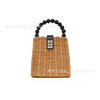 Straw brand small fashionable square shoulder bag