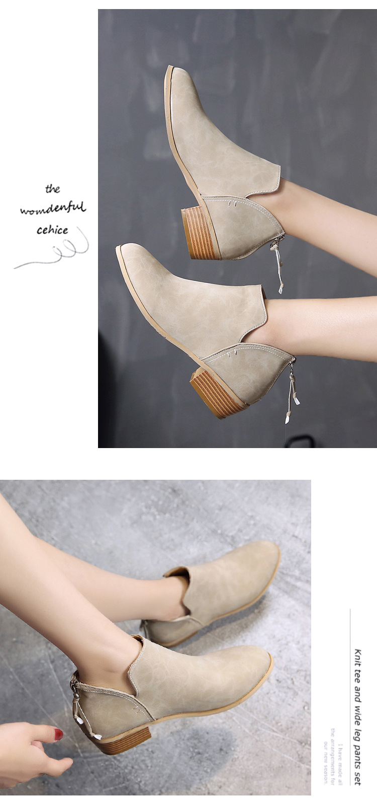 Bottes femme en PU artificiel - Ref 3355449 Image 19