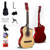 Wooden guitar for elementary school students for adults, musical instruments, 38inch, Birthday gift