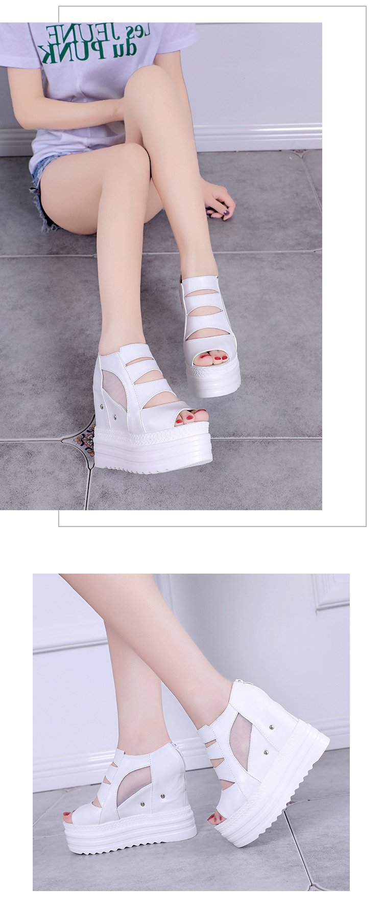 Chaussures été pour femme en Caoutchouc - Ref 3346240 Image 25