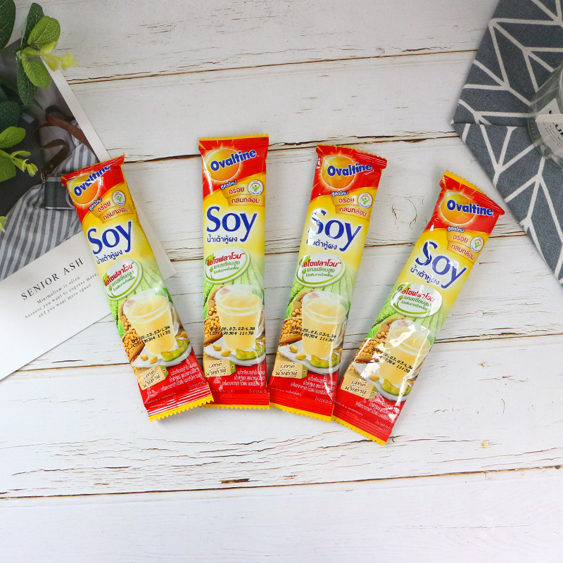Thailand imported SOY Ovaltine soy milk 364g breakfast soy milk powder drinks wholesale fruit shop food