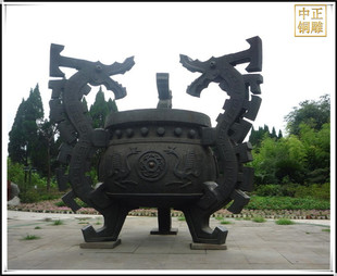 Bronze Copper Tripod Large Copper Tripod Antique Bronze Tripod Bronze Tripod Casting Cast Bronze Tripod Bronze Square Tripod