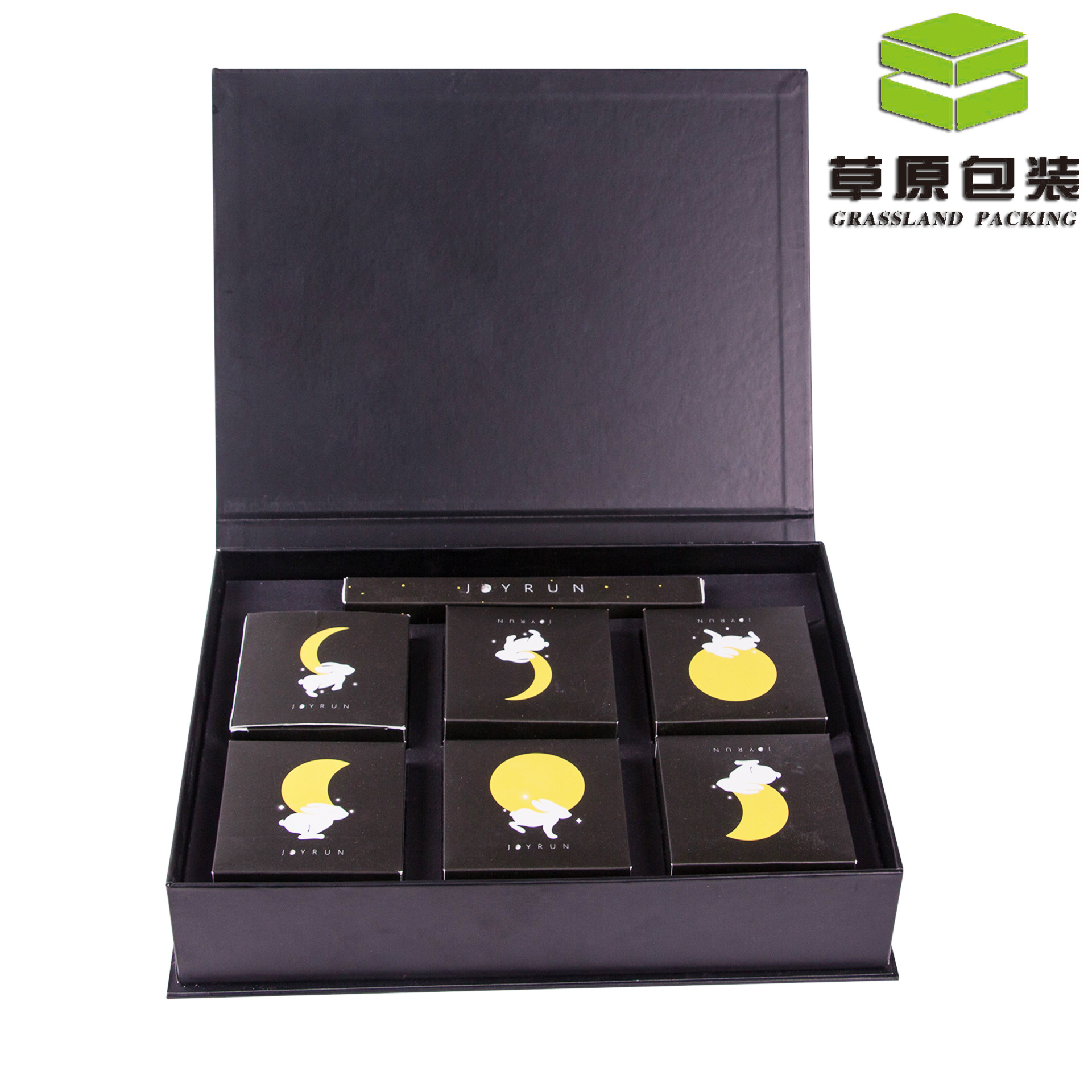 月饼盒定制翻盖纸盒定做盒子高档月饼盒包装盒