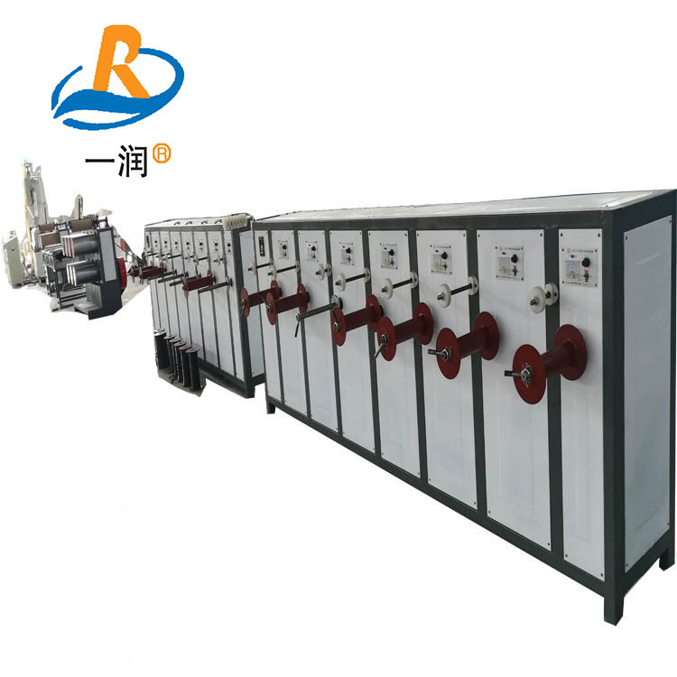 莱州一润机械可定制PPPE绳用圆丝拉丝收丝机生产线机组