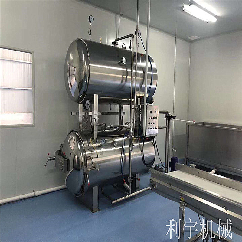 吉林白城 冷面杀菌锅 面条杀菌灭菌釜 粽子电加热灭菌设备