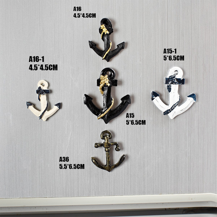 Refrigerator sticker marine series message stickers small anchor…