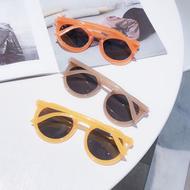 Gafas de sol coreanas gafas de sol personalidad de la moda coreana tendencia salvaje gafas de sol naranjas al por mayor nihaojewelrypicture3