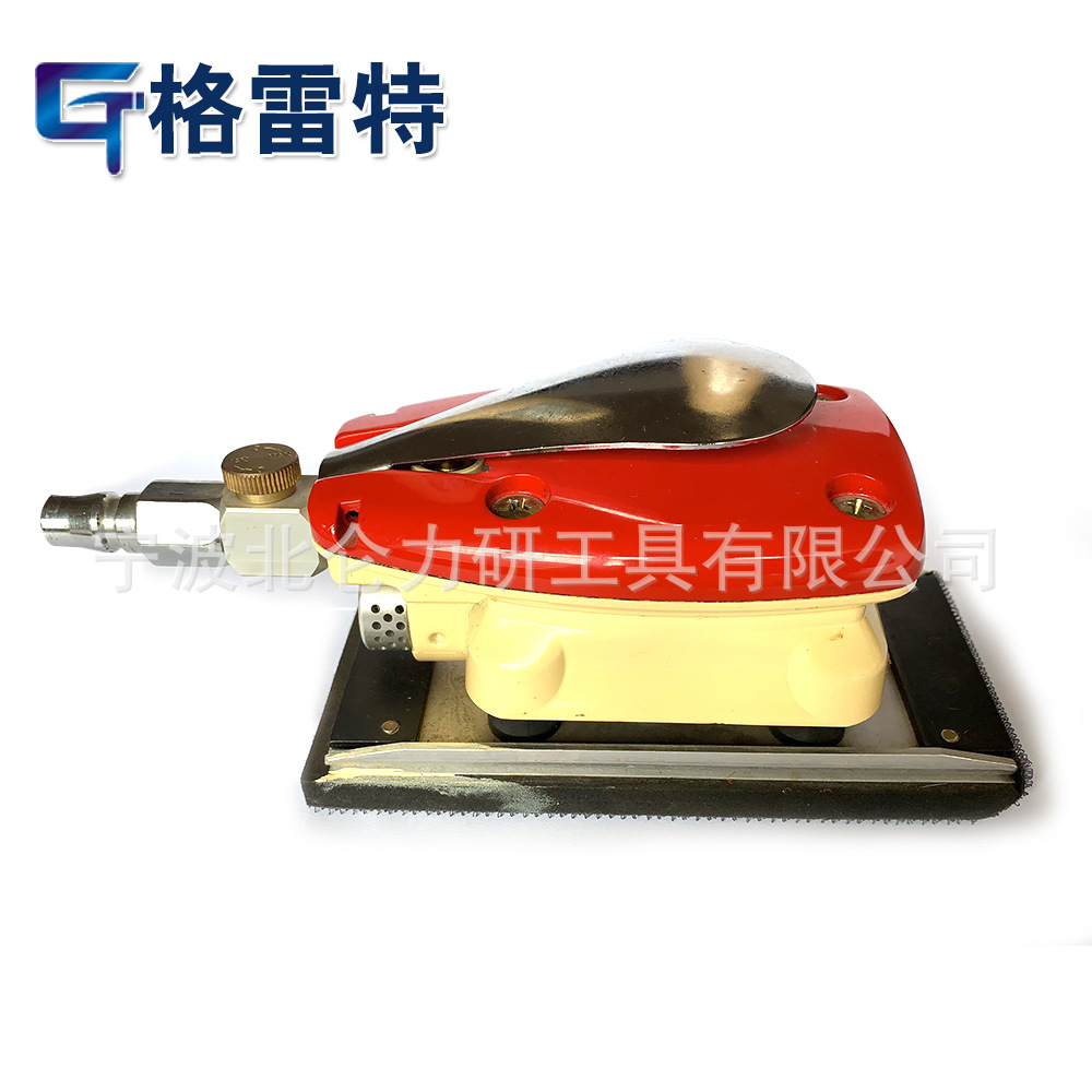 80X140方型气动研磨机 气动打磨机方形盘砂纸机研磨抛光机打蜡机