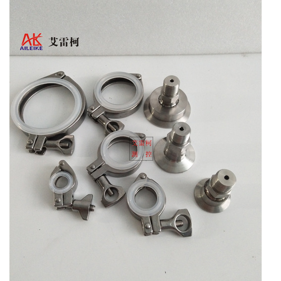 卫生型快装压力转接头不锈钢隔膜检验卡箍式转换螺纹接头套件规格