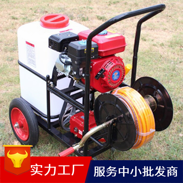 担架式高压机动喷雾机 四轮打药机  果园打药机 生产厂家