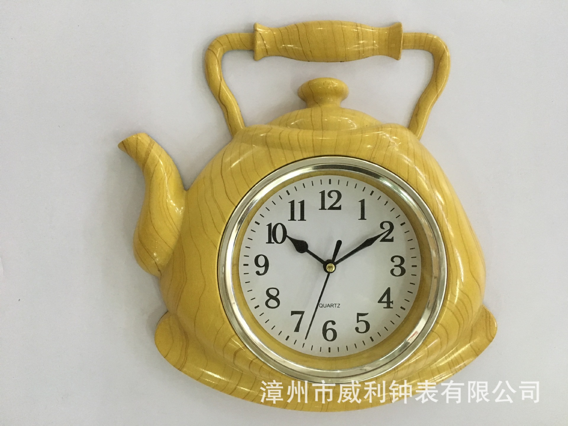 Serie de relojes de pared creativos para cocina - Diseños de tetera - Colores personalizables - Movimiento de cuarzo - Popular y al por mayor