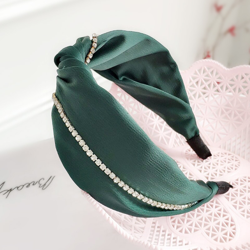 Rhinestone Fabric Cross Fashion Headband display picture 8