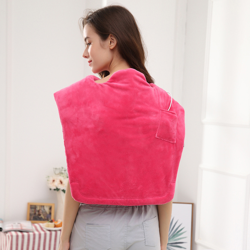 跨境欧美日韩电热披肩热敷护肩发热电热毛毯暖脚加热护膝保暖按摩