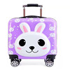 direct deal 20 lovely Rabbit Cartoon children trunk pupil Lockbox suitcase Boarding case