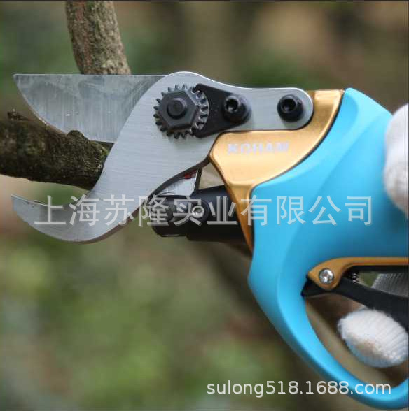 充电果树剪刀 嘉航KH-06电动剪刀 电动修枝剪 锂电池剪刀 剪枝剪