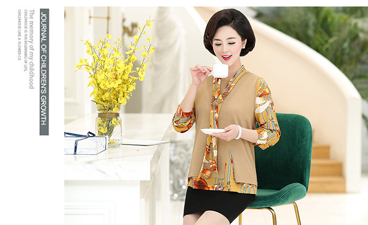 Gilet femme en Tricot de fibres mélangées - Ref 3317150 Image 17