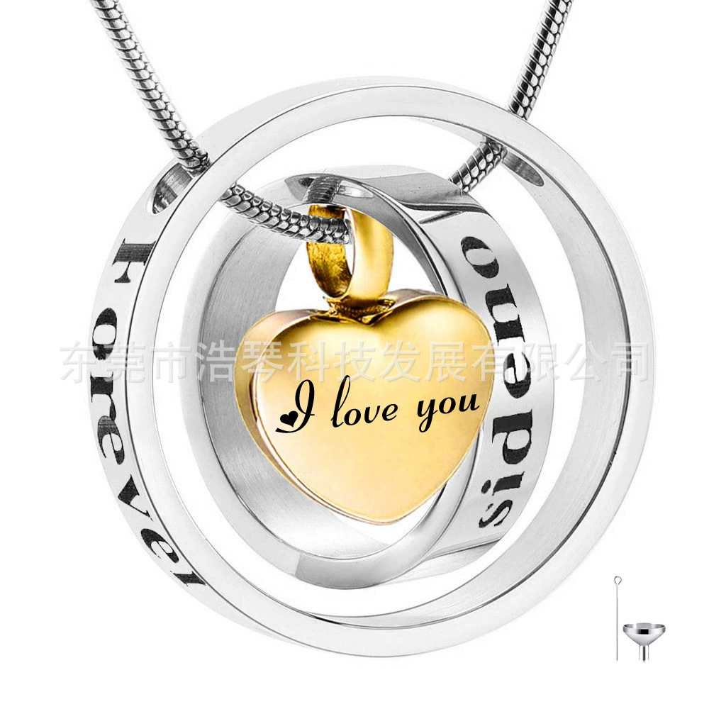 Трансграничные горячие продажи ювелирных изделий моды Европейский и американский стиль ожерелье может быть открыт кулон памятные родственники домашнее животное тинерари шкатулка ювелирные изделия