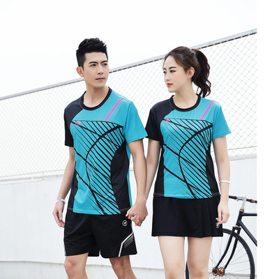 Badminton clothing suit adult Team Training clothes Light board customized Jersey Printing Ping Yu Gas Volleyball Training clothes