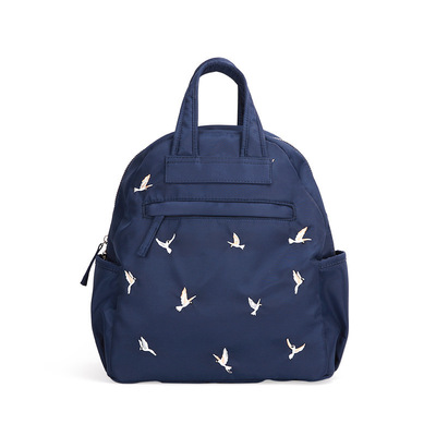 尼龍牛津布雙肩包女韓版2018新款潮百搭女士背包學院風書包小清新