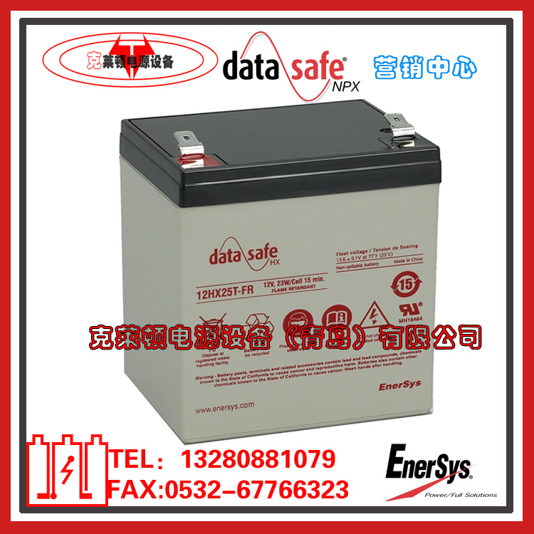 DataSafe艾诺斯蓄电池12HX25T-FR/12V23W高功率电源电池现货营销