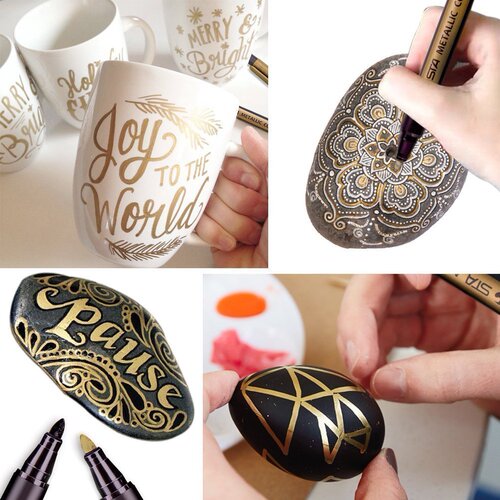 Sta/STA8151 Color Metal Marker Paint Pen Hand-painted Water-based DIY Photo Album Writing 10 Colors