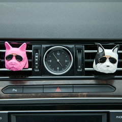 New Fashion Social Dog Scented Windshield Air Freshener Creative Car Scent Putty Cartoon Dog Decor