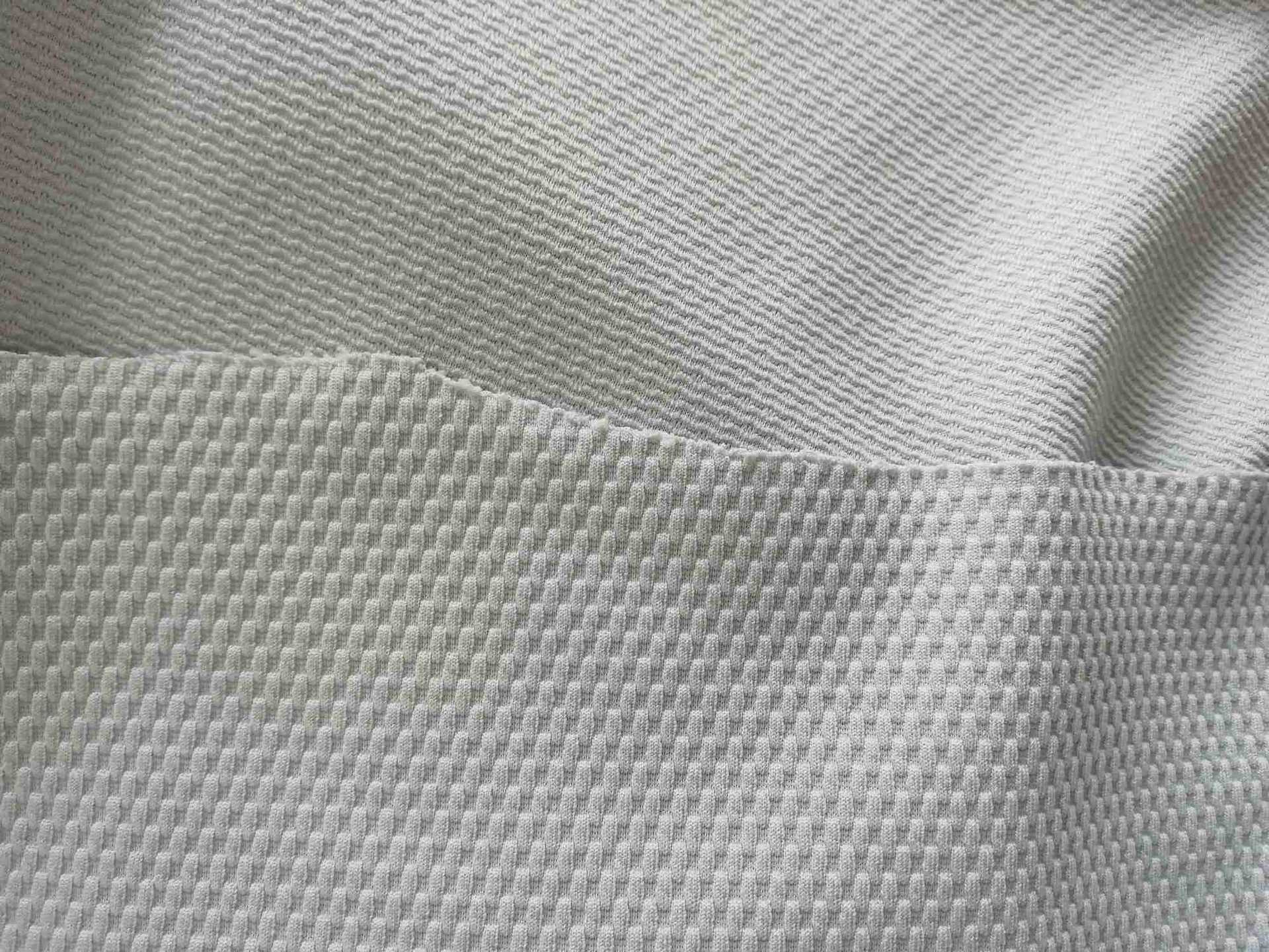弹力速干菠萝格提花布服装服饰运动护具医疗康复用品面料