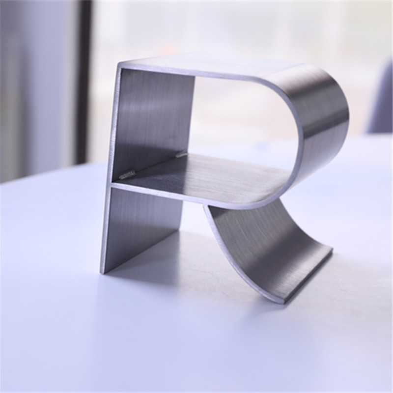 工厂专供批发拉丝不锈钢围边字 迷你不锈钢字 户外门牌店招制作