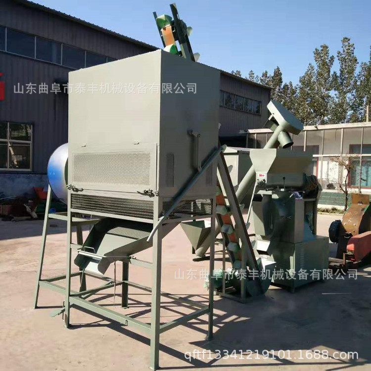养鸡场颗粒饲料机 农场秸秆杂草饲颗粒机 麦麸谷物饲料颗粒机
