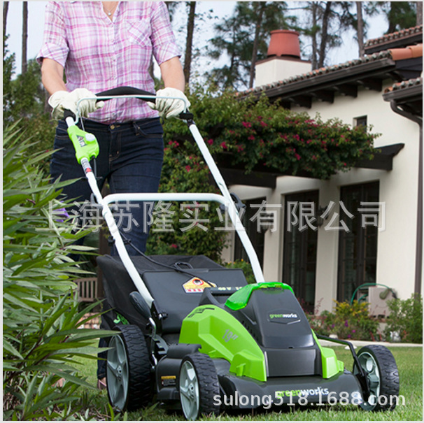 格力博 greenworks 80V割草机 草坪剪草机手推割草机草坪修剪