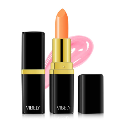 VIBELY紅櫻桃健康唇膏滋潤護唇口紅千人千色溫變孕婦可用定制logo