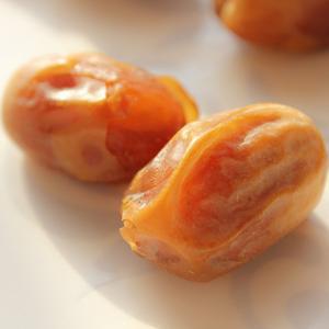 伊拉克黃椰棗香甜軟糯黃金椰棗天然幹蜜棗500g散裝批發