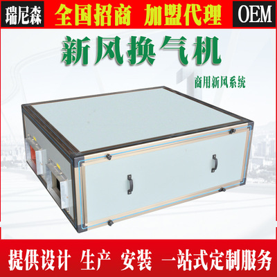 厂家热销大风量 吊顶全热新风换气机商用 全热新风系统 双向换气|ms