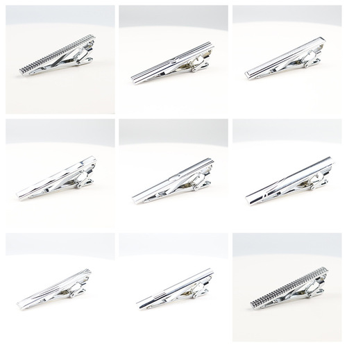 Tie clip accessories Groom and groomsman dress suit professional business metal simple wholesale