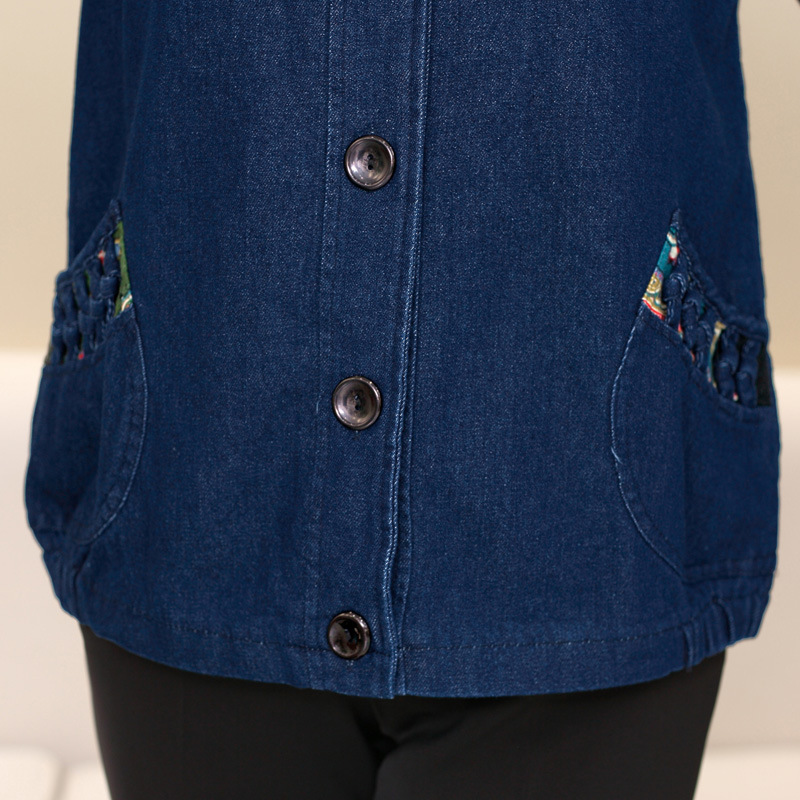 Gilet femme en Denim - Ref 3316832 Image 4