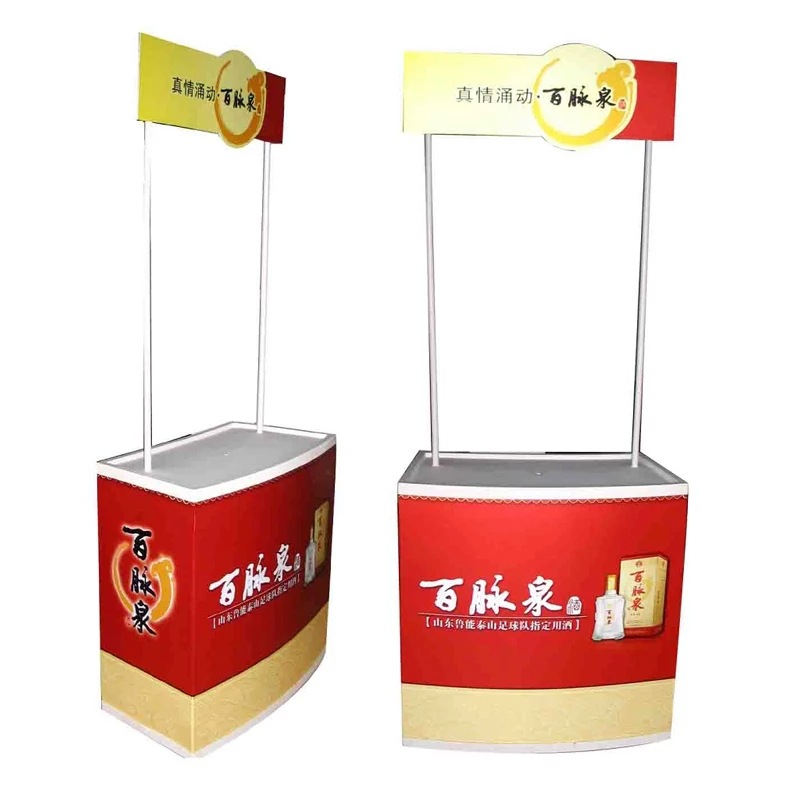 铝合金拉网促销台超市地摊试吃桌便携式折叠PP促销桌展示台-阿里巴巴