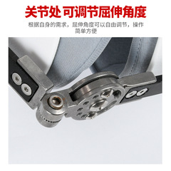 Adjustable hip fixed brace for adult thigh fracture postoperative fixation hip ligament injury and dislocation protective gear