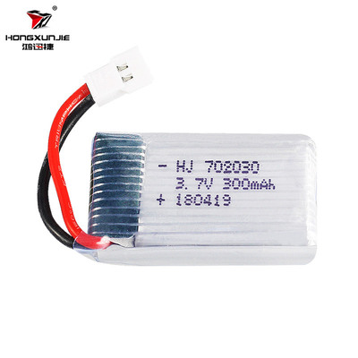 Factory sales Model aircraft batteries 3.7V 300mAh lithium battery UAV parts 702030 Spot can be customized
