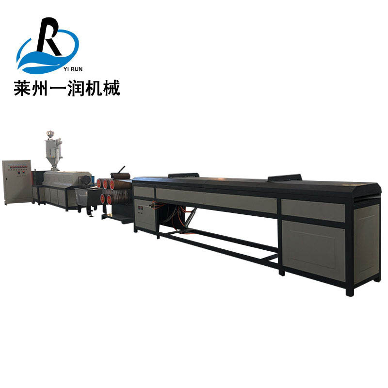 莱州一润机械PPPE圆丝单丝3D打印耗材拔丝机 电缆填充绳拉丝机组