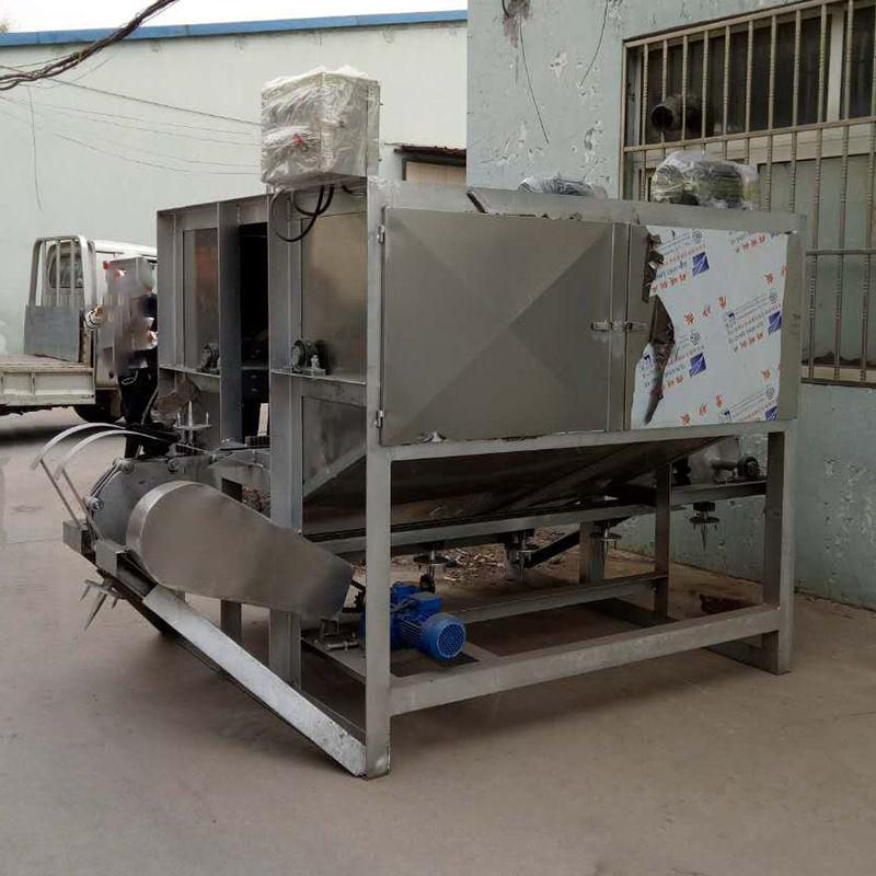 厂家供应 浙江地区 全自动猪头打毛机 浸烫后快速去毛 刮猪头毛机