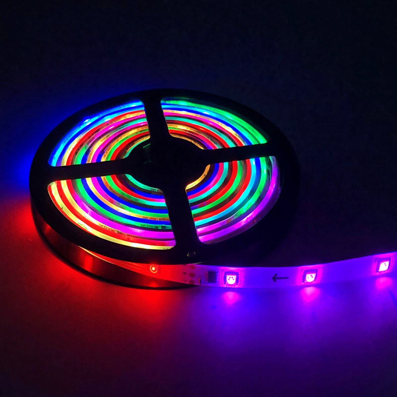5050LED лампа с WS2811ic умная RGB фантазийная светодиодная лента водонепроницаемая и свободное управление декоративные лампы