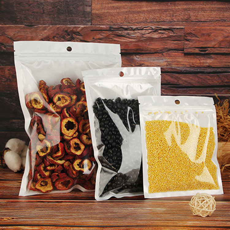 25*35cm包装袋批发 珠光膜阴阳骨袋 数码产品大米包装袋 自封袋