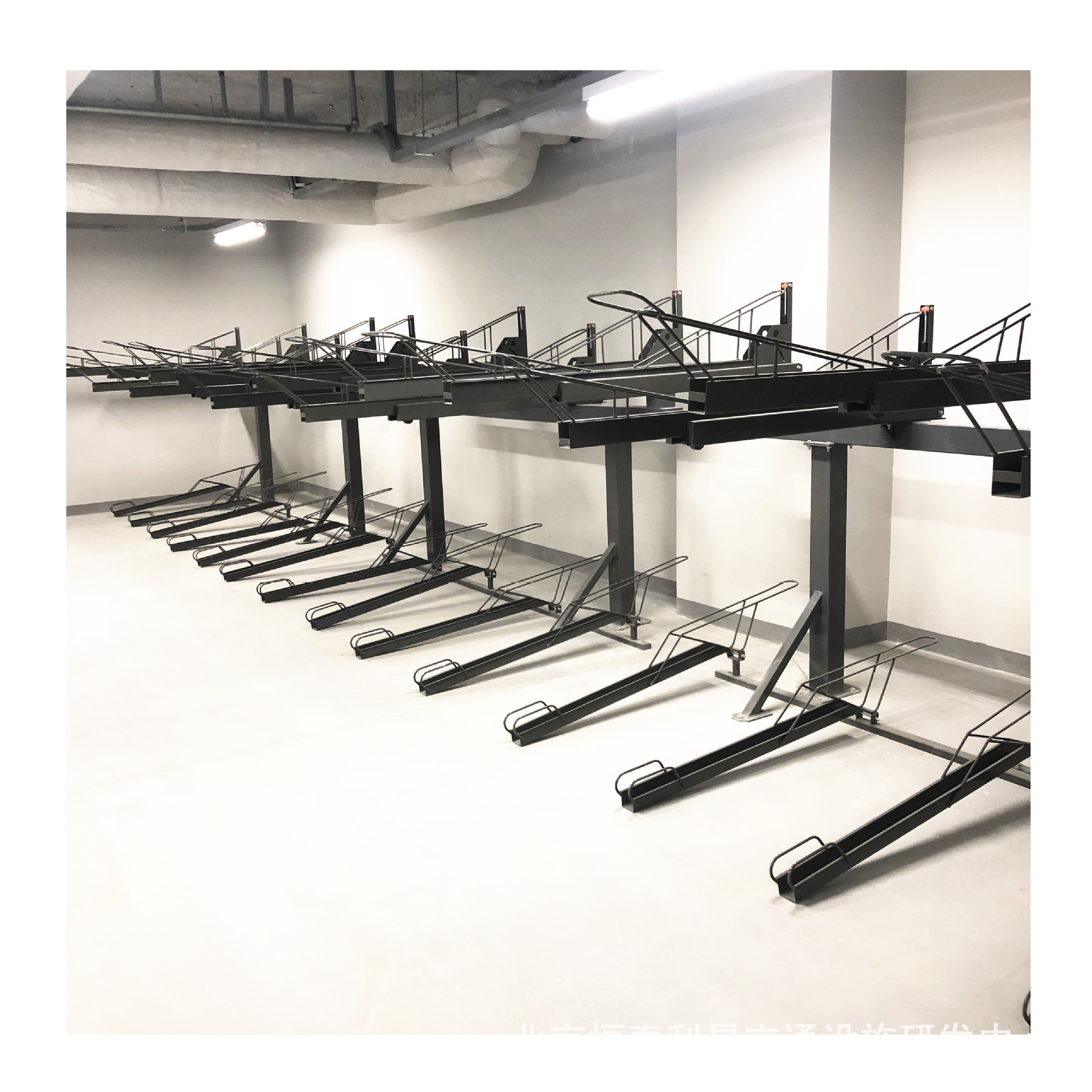 双层自行车停车架  立体自行车停车架  自行车停车架